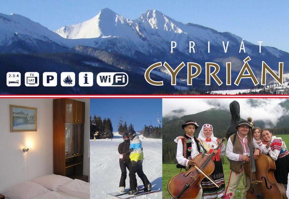 Guesthouse Cyprian Ždiar Exteriör bild